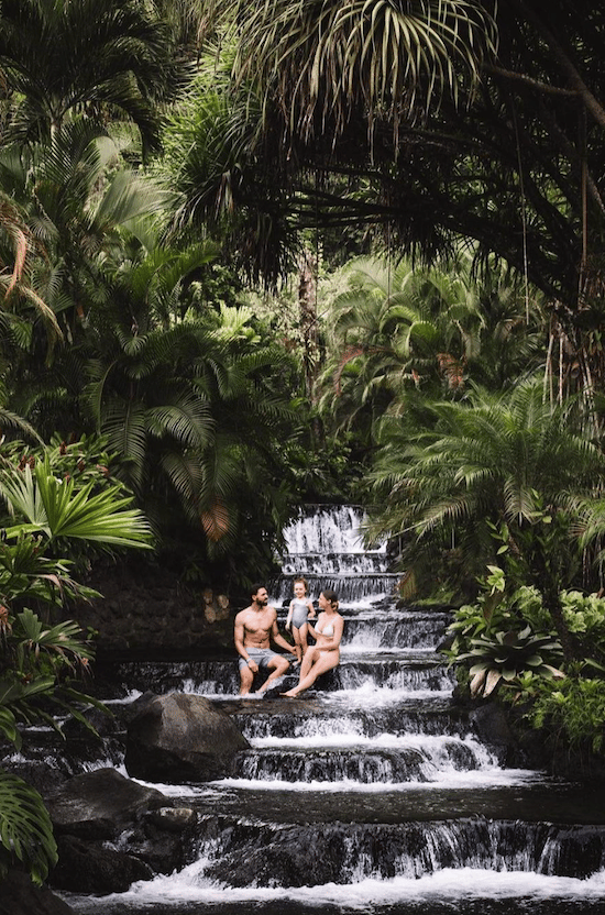Tabacon Thermal Springs via @katiansasha