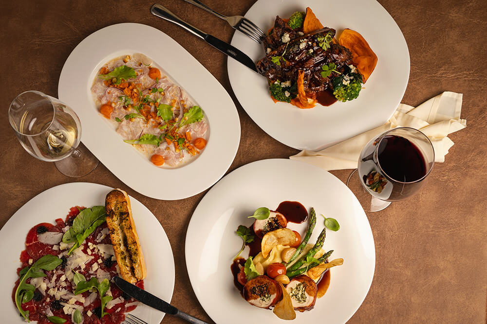 Food at Hojarasca Restaurant