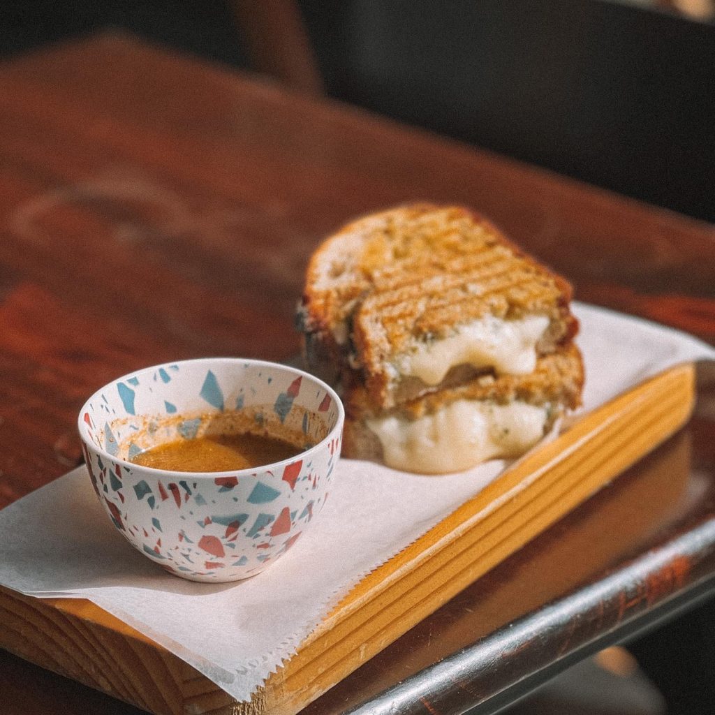 Coffee & Sandwich at Cabra Negra