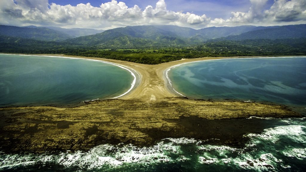 Marino Ballena National Park near Ojochal