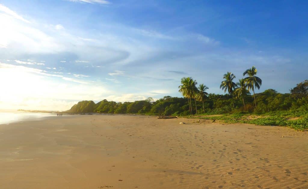 Guiones Beach from Lagarta Lodge Nosara
