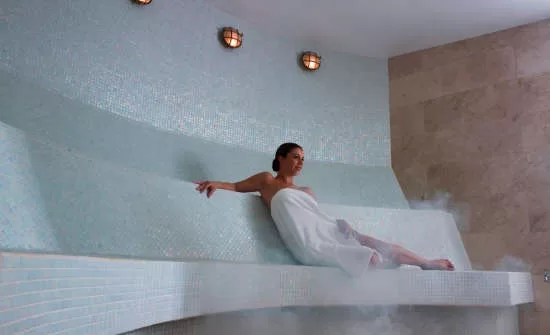JW Marriott steam room