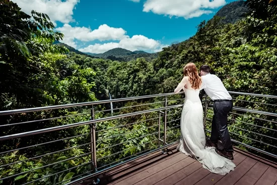 La Fortuna Waterfall lookout
