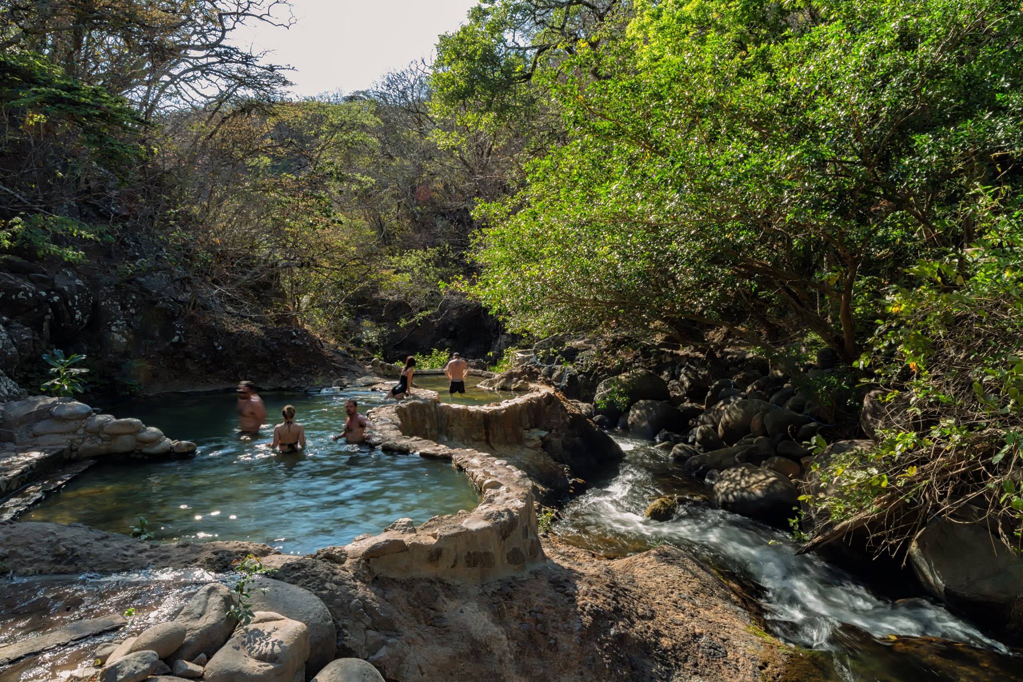 Rincon de la Vieja hot springs