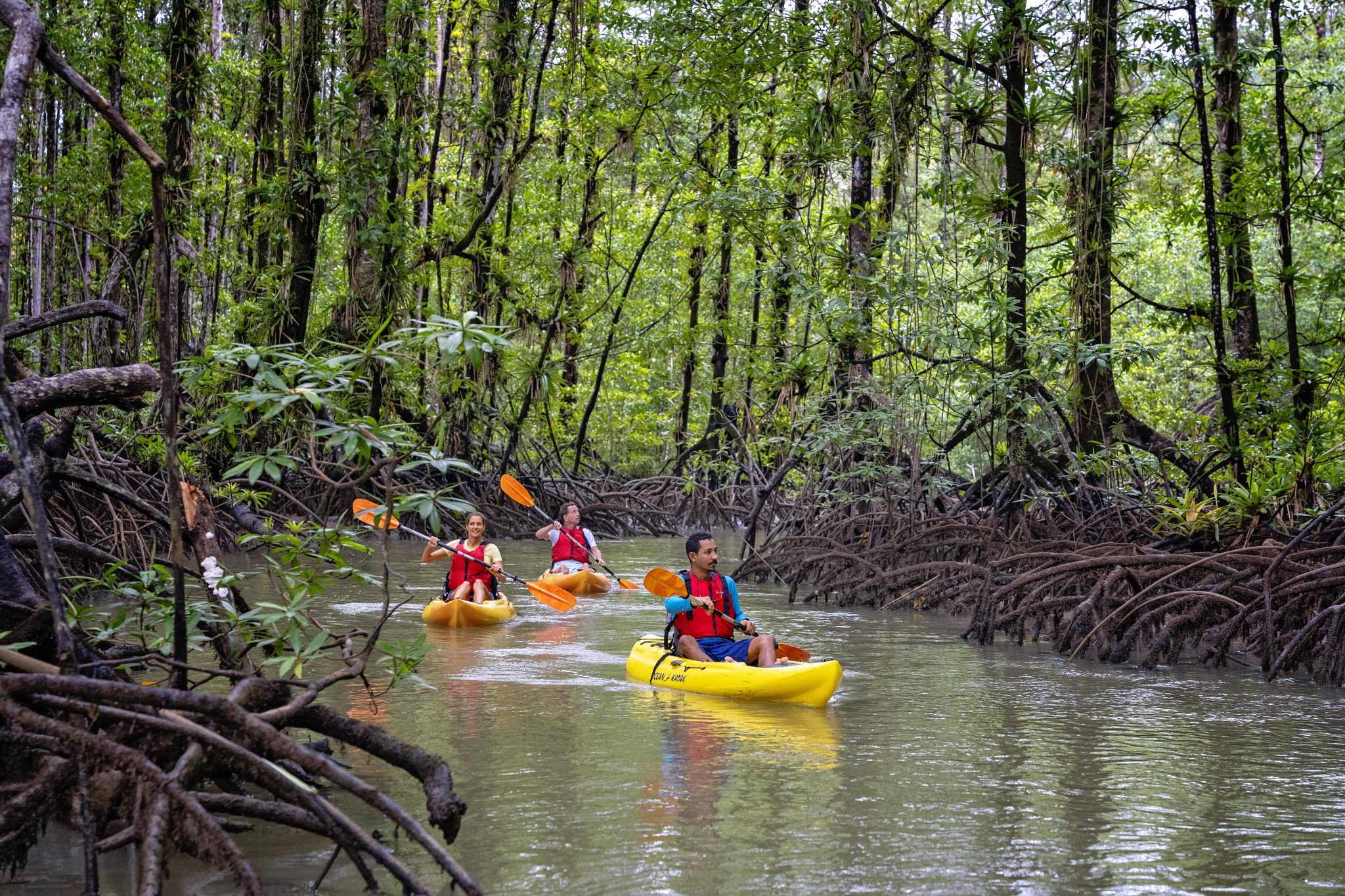Kayaking at Playa Cativo, Costa Rica
